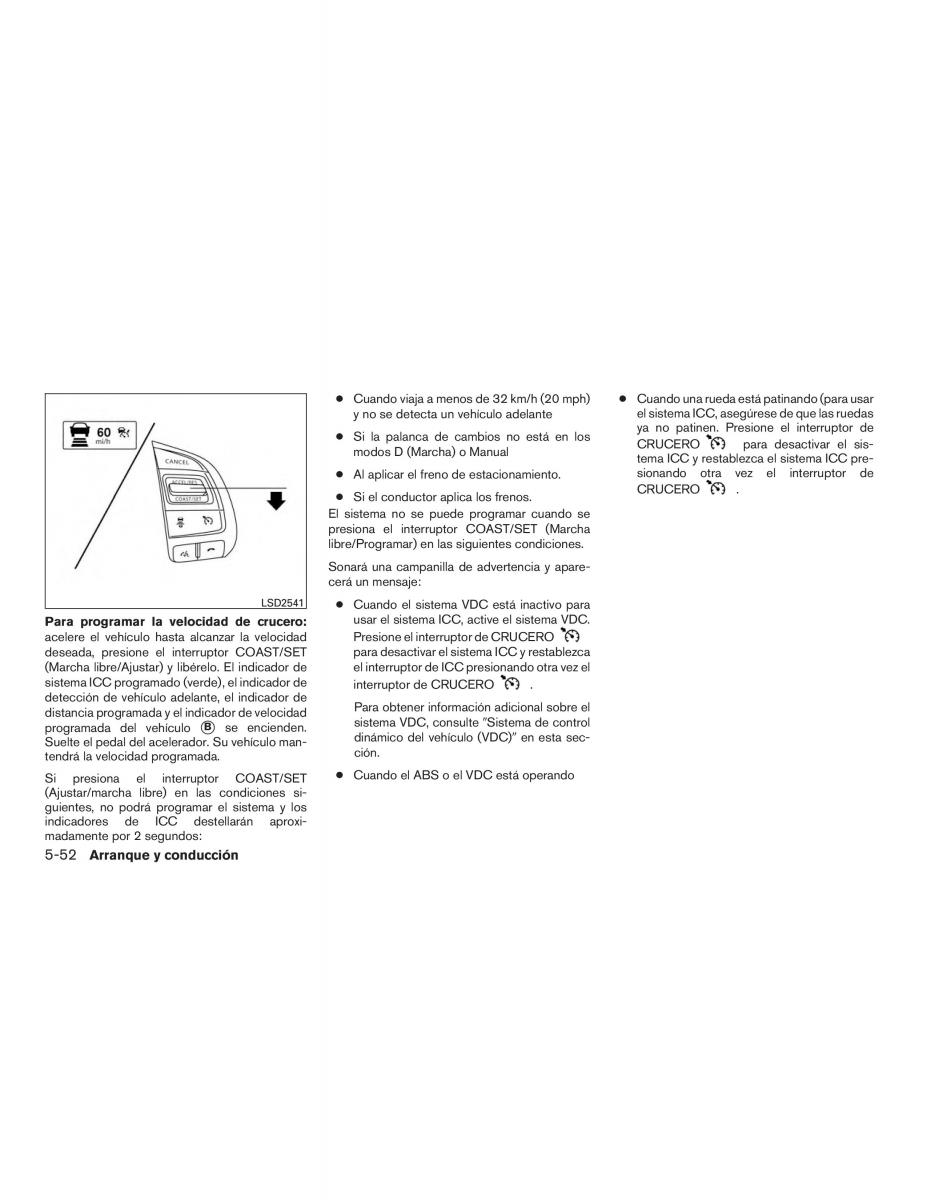 Nissan Altima L33 FL V 5  manual del propietario / page 389