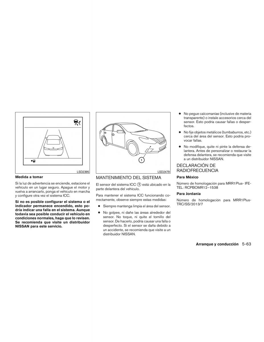 Nissan Altima L33 FL V 5  manual del propietario / page 400