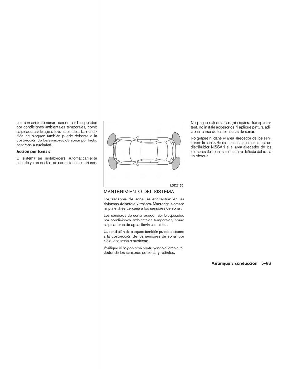 Nissan Altima L33 FL V 5  manual del propietario / page 420