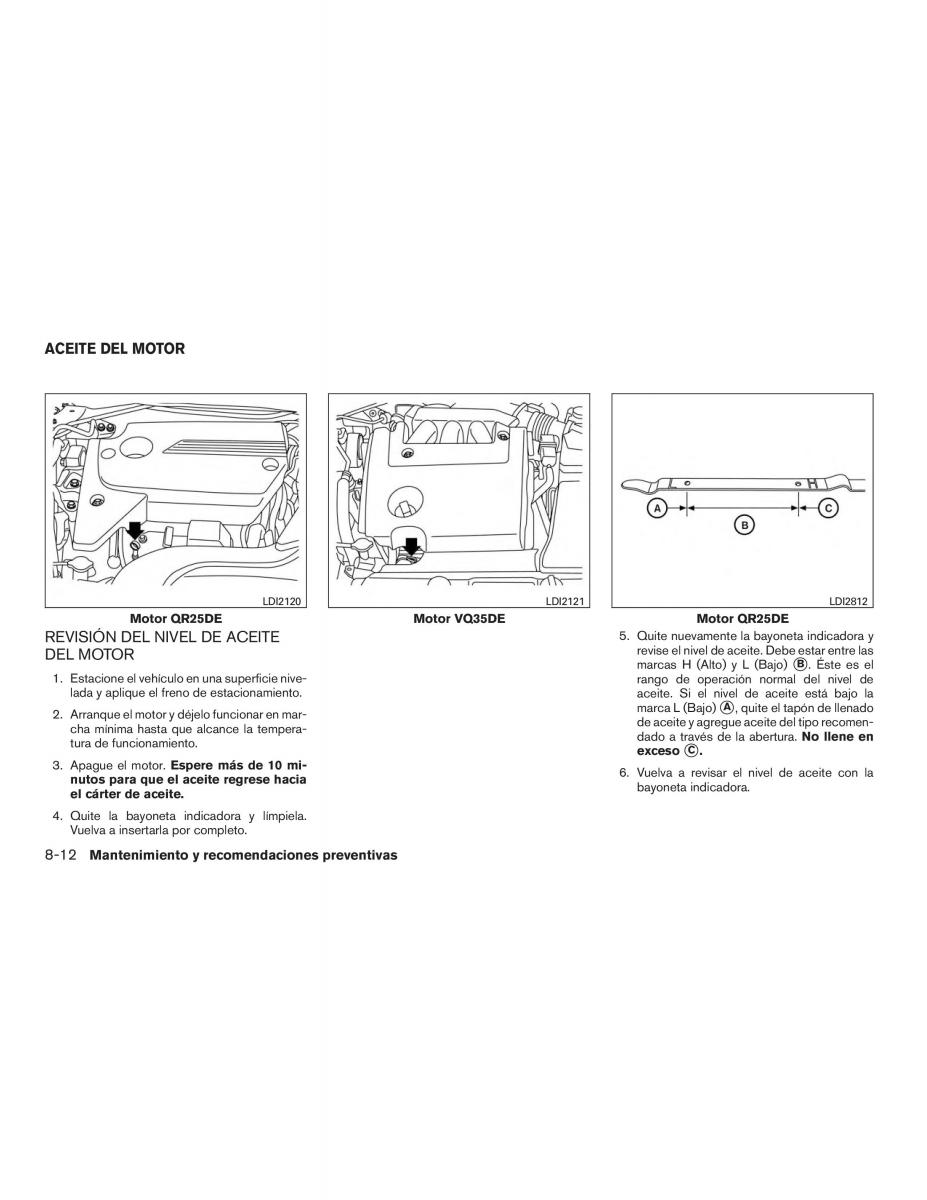 Nissan Altima L33 FL V 5  manual del propietario / page 459