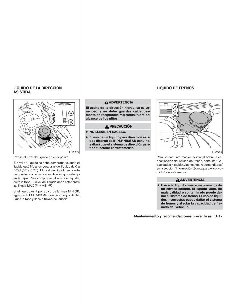 Nissan Altima L33 FL V 5  manual del propietario / page 464