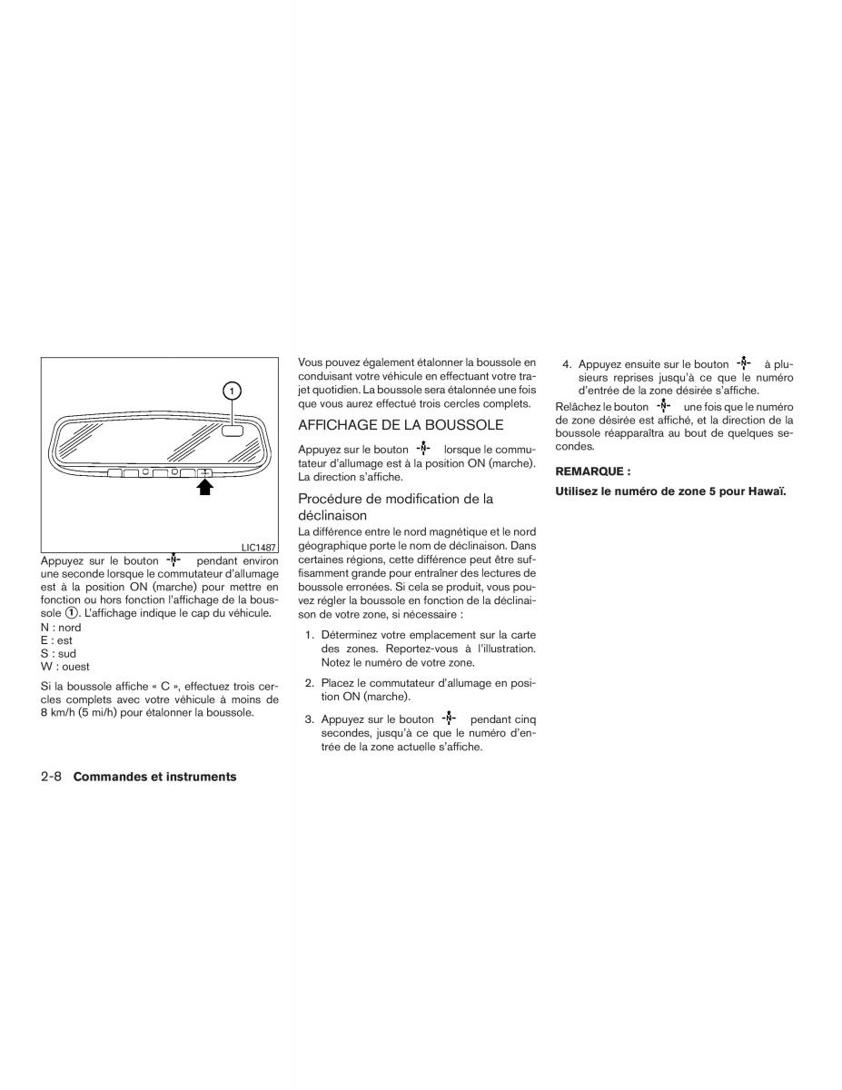 Nissan Altima L33 FL V 5  manuel du proprietaire / page 99