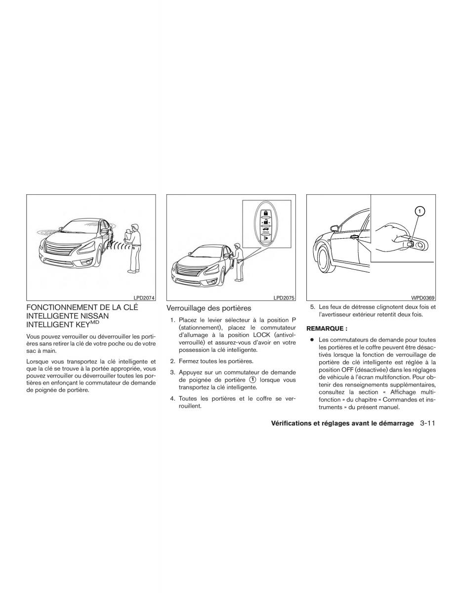 Nissan Altima L33 FL V 5  manuel du proprietaire / page 170