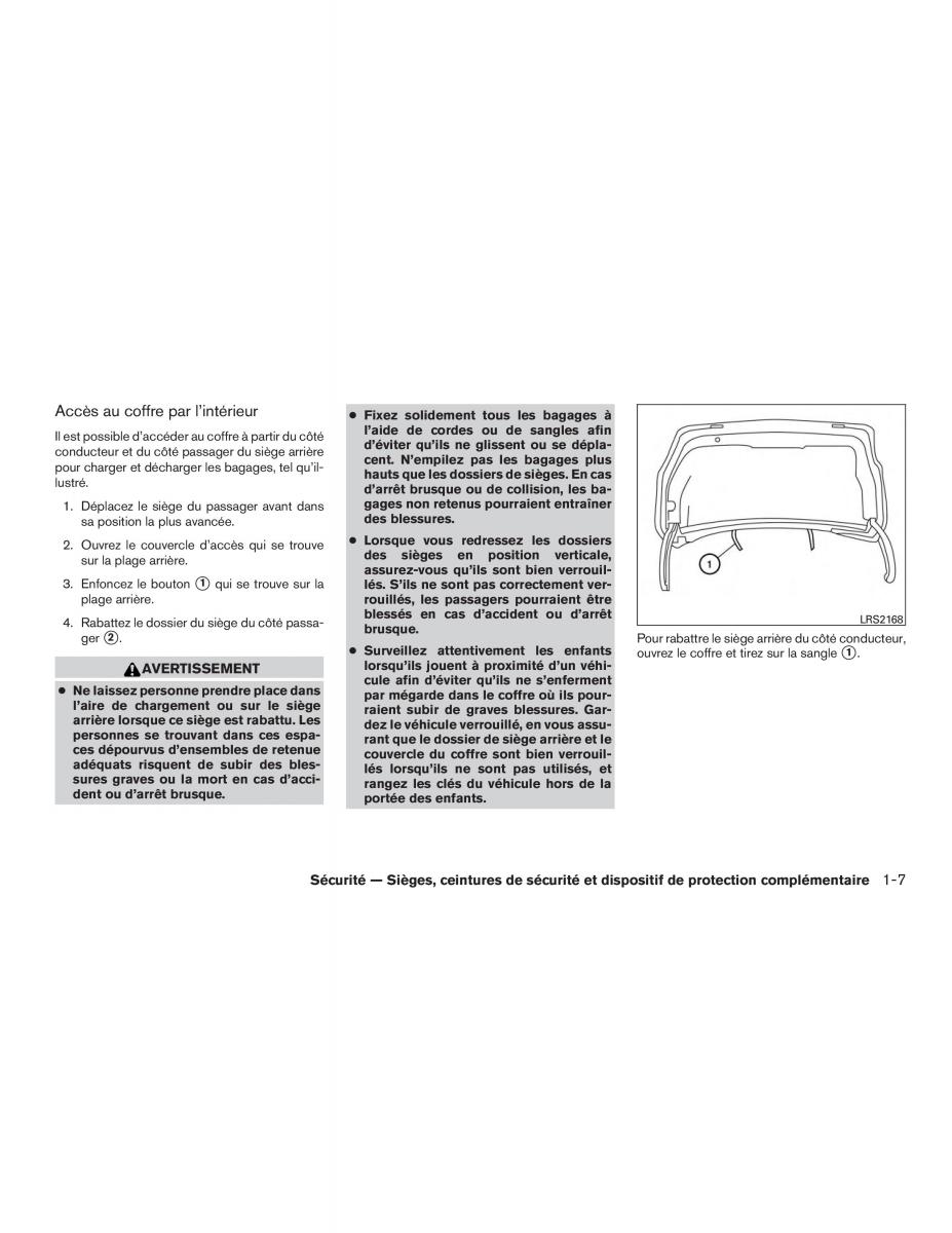 Nissan Altima L33 FL V 5  manuel du proprietaire / page 28