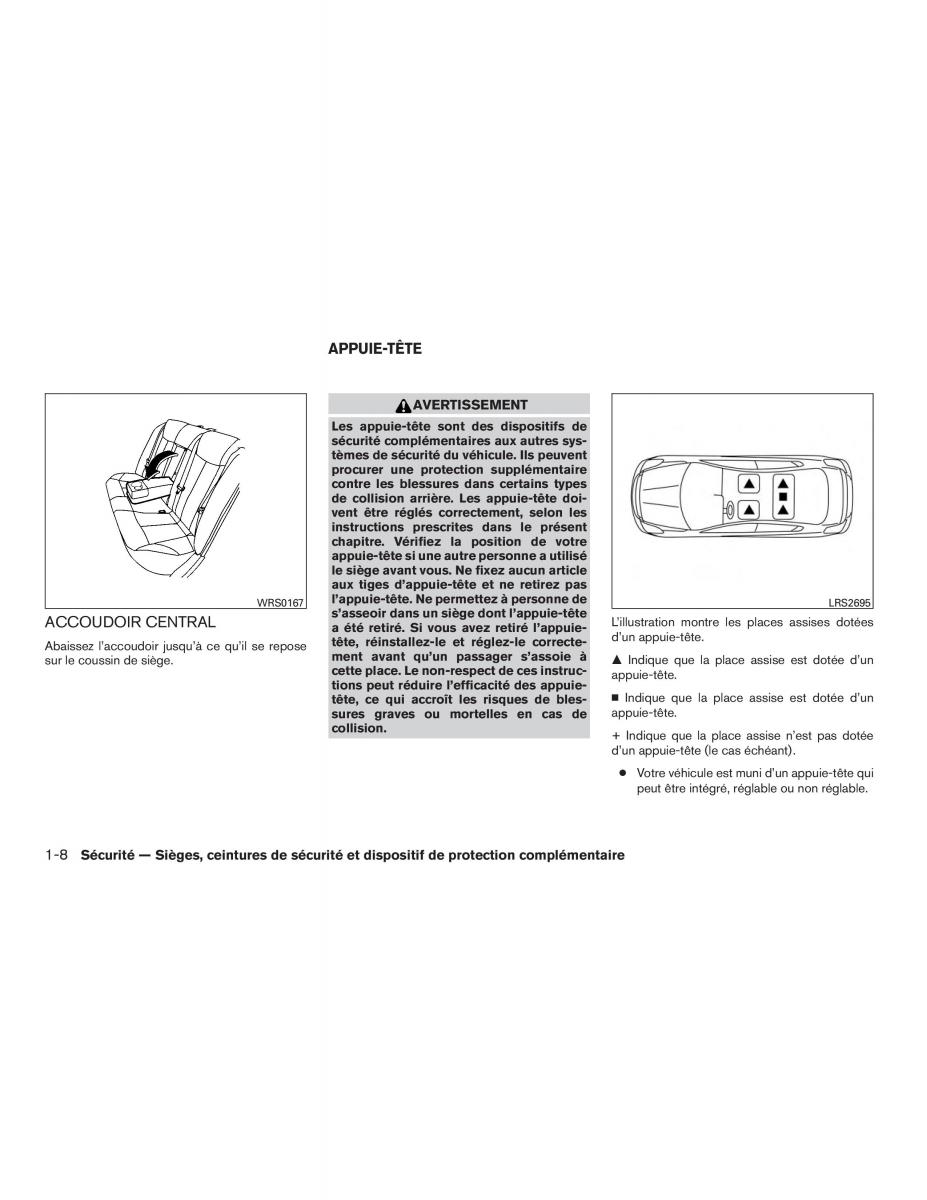 Nissan Altima L33 FL V 5  manuel du proprietaire / page 29