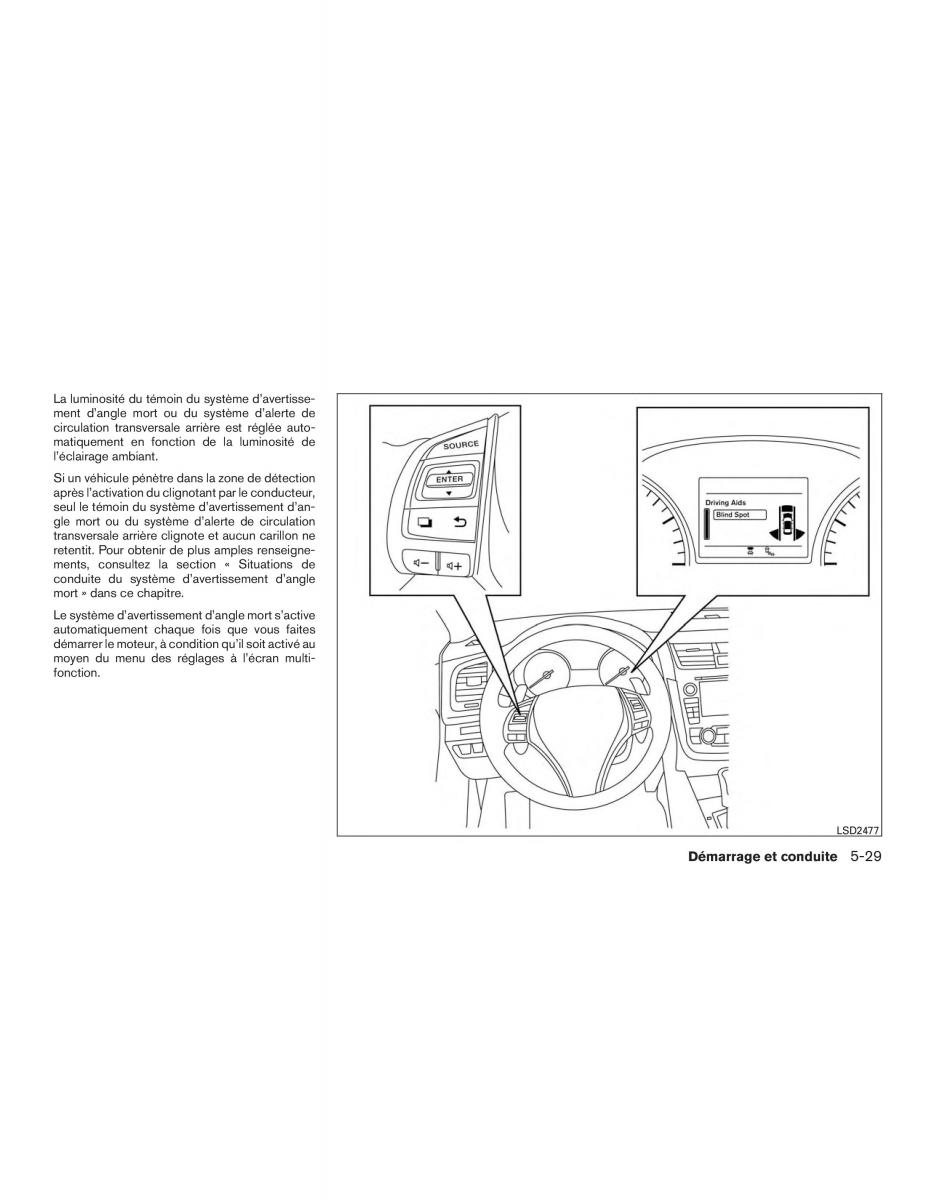 Nissan Altima L33 FL V 5  manuel du proprietaire / page 364