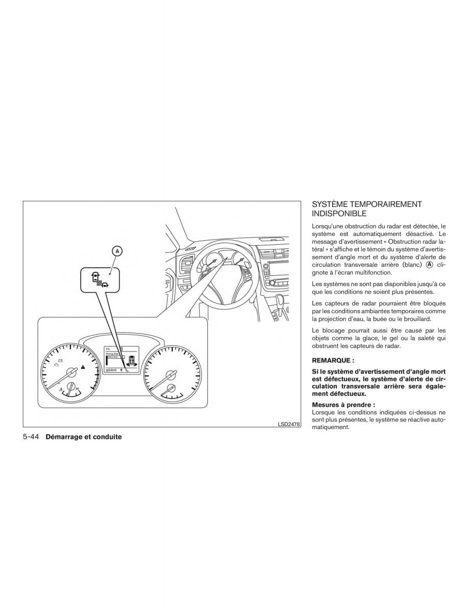 Nissan Altima L33 FL V 5  manuel du proprietaire / page 379