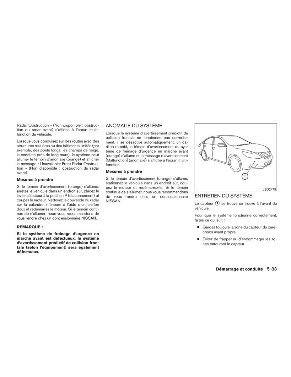 Nissan Altima L33 FL V 5  manuel du proprietaire / page 418