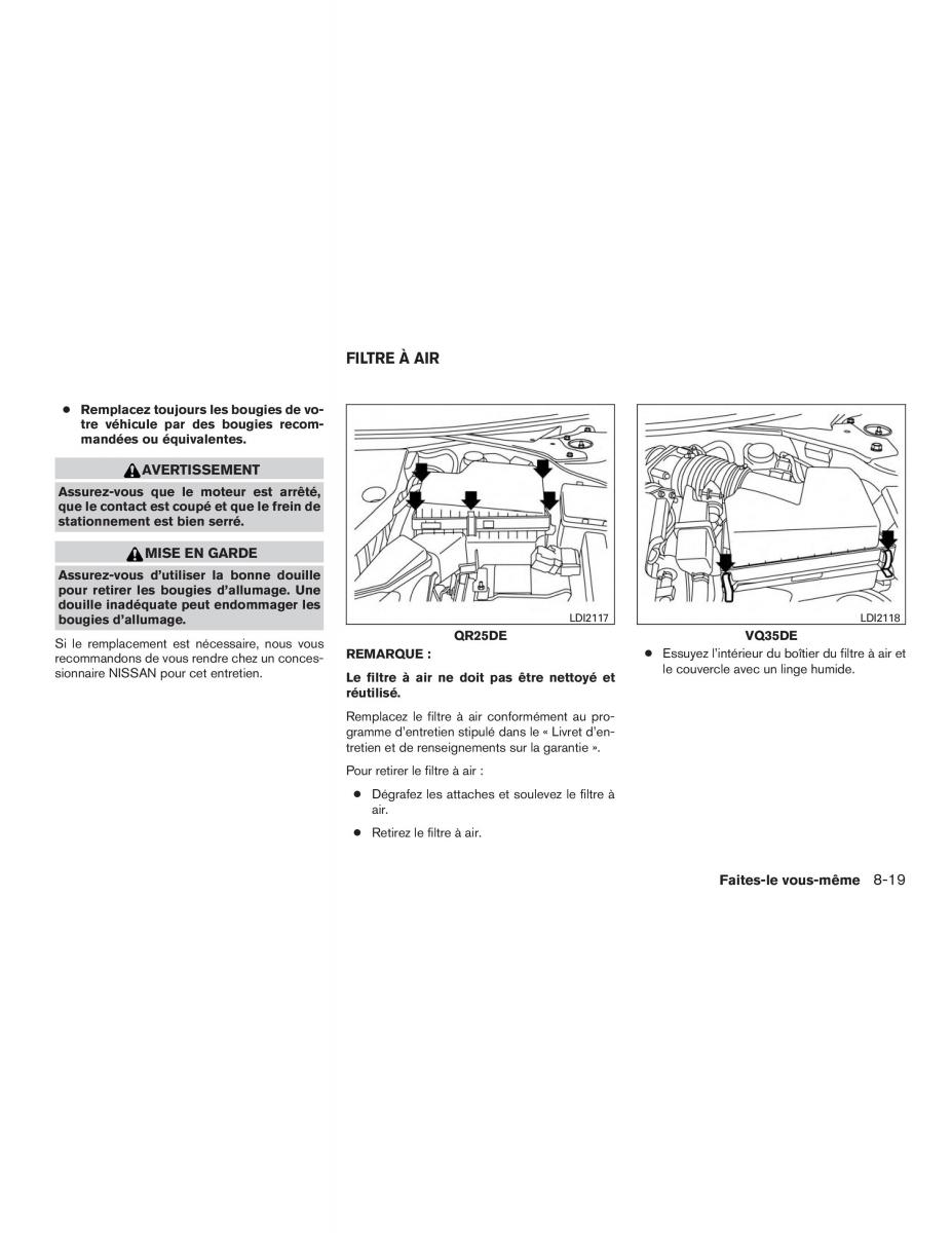 Nissan Altima L33 FL V 5  manuel du proprietaire / page 484