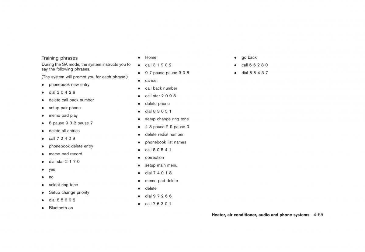 Nissan Cube owners manual / page 197