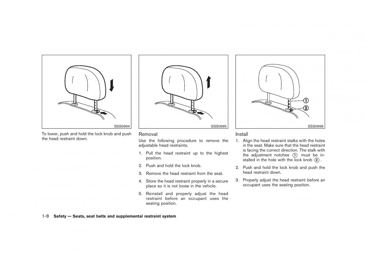 Nissan Cube owners manual / page 24