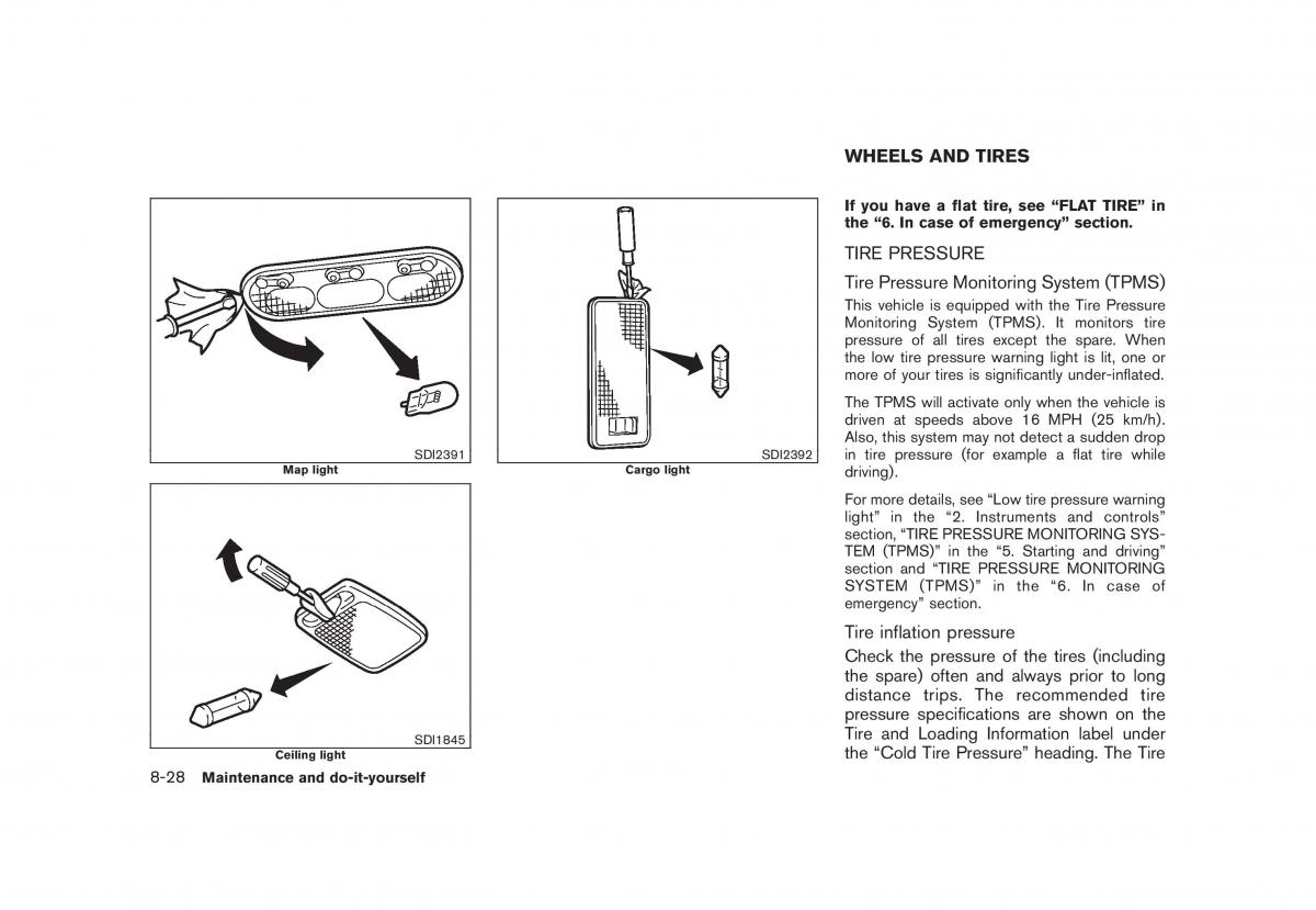 Nissan Cube owners manual / page 286