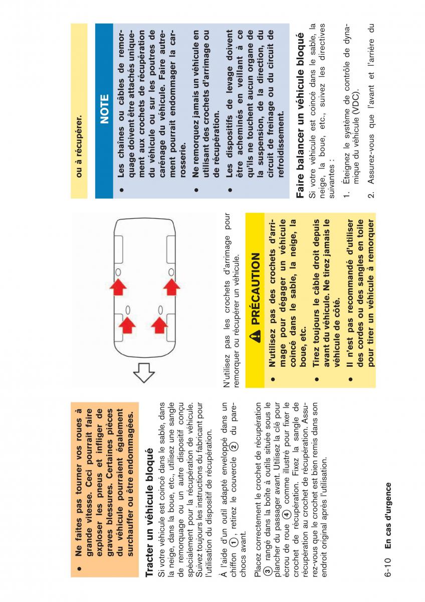 Nissan GT R manuel du proprietaire / page 245