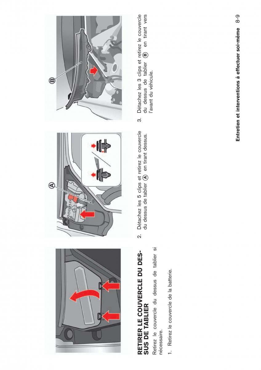 Nissan GT R manuel du proprietaire / page 264