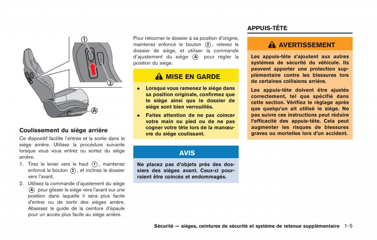 Nissan GT R FL manuel du proprietaire / page 60