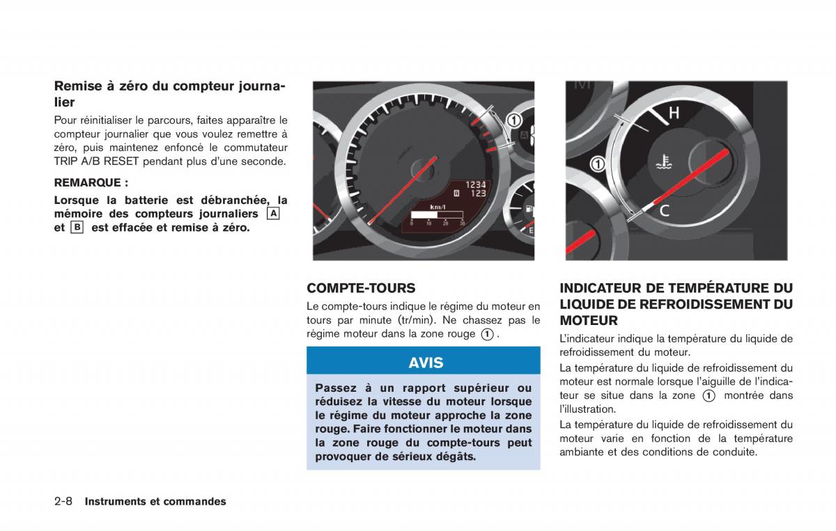 Nissan GT R FL manuel du proprietaire / page 119