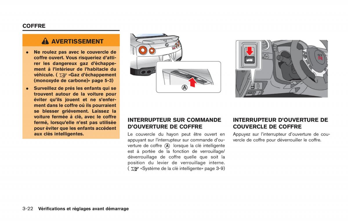 Nissan GT R FL manuel du proprietaire / page 205