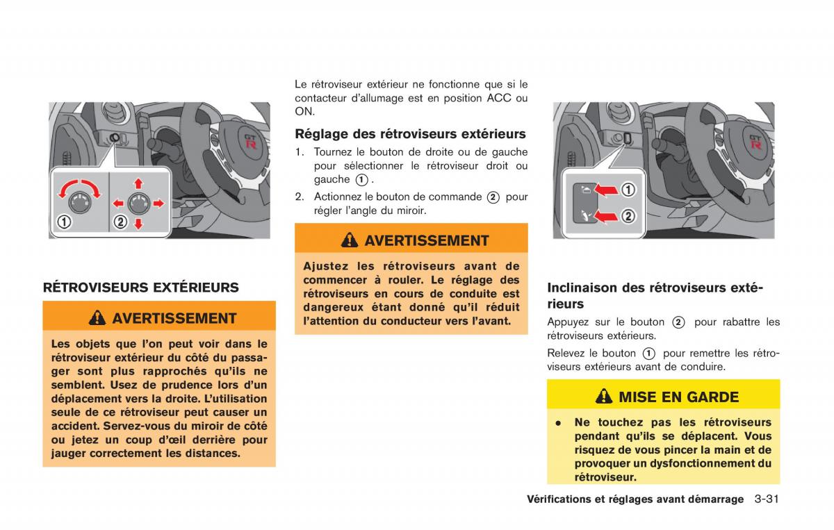 Nissan GT R FL manuel du proprietaire / page 214