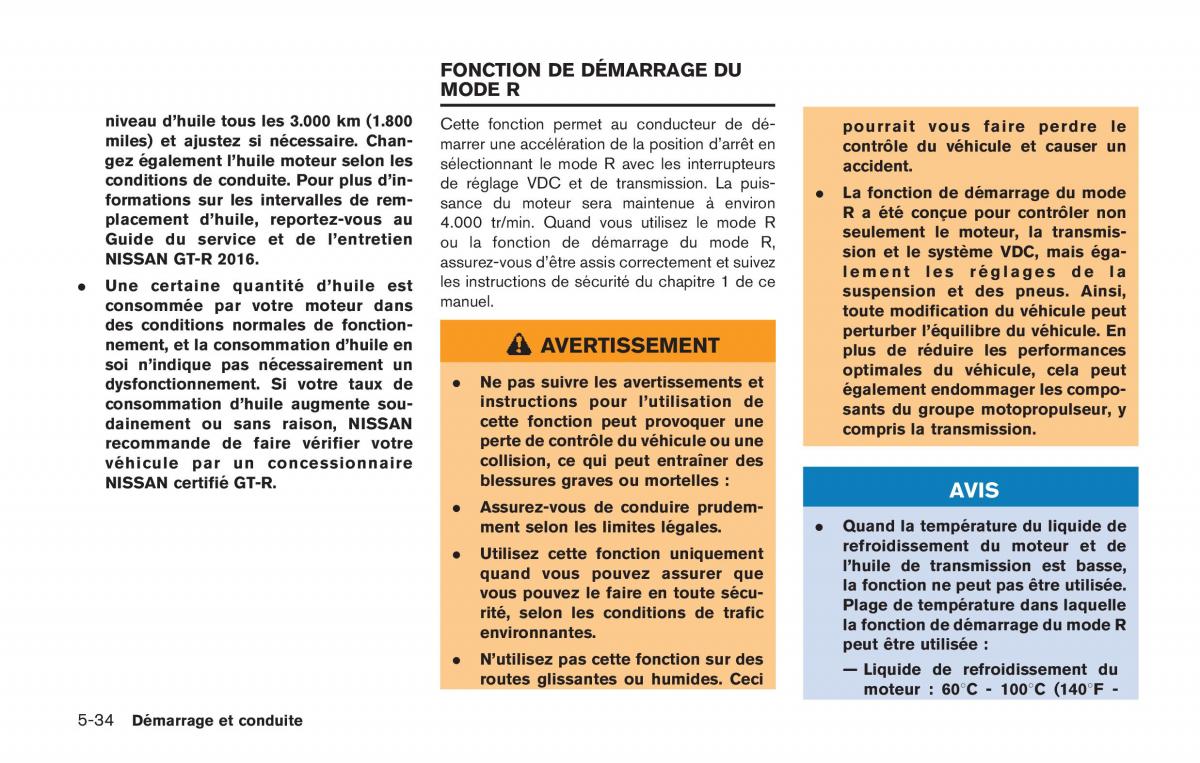 Nissan GT R FL manuel du proprietaire / page 251