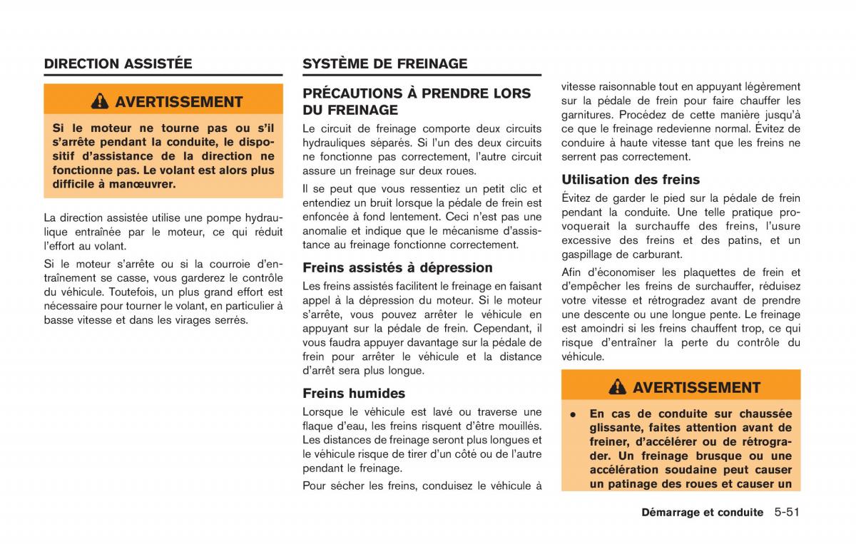 Nissan GT R FL manuel du proprietaire / page 268