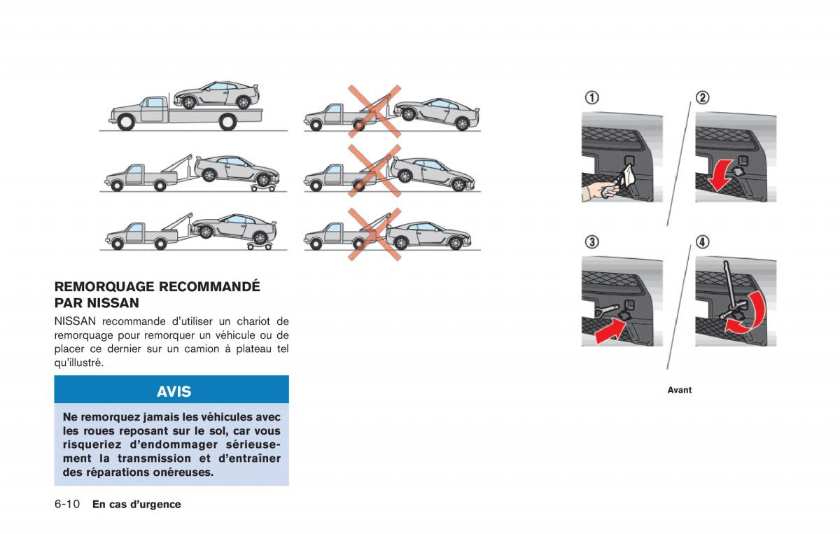 Nissan GT R FL manuel du proprietaire / page 287