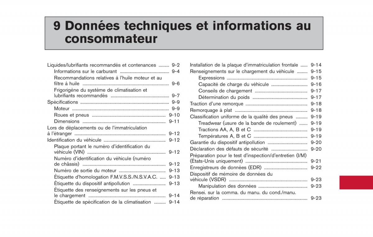 Nissan GT R FL manuel du proprietaire / page 358