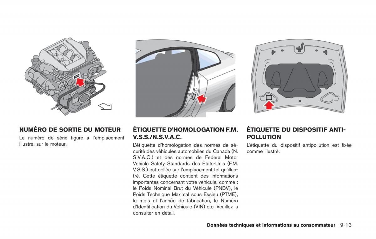 Nissan GT R FL manuel du proprietaire / page 370