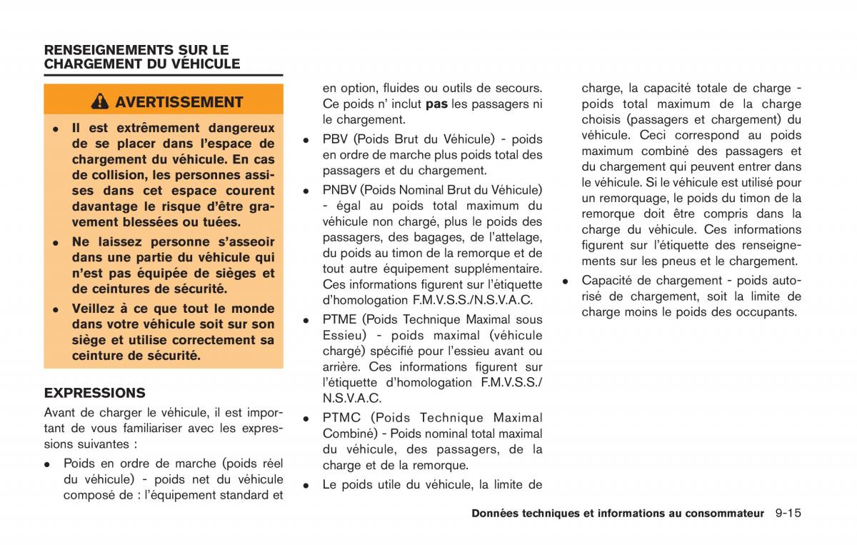 Nissan GT R FL manuel du proprietaire / page 372