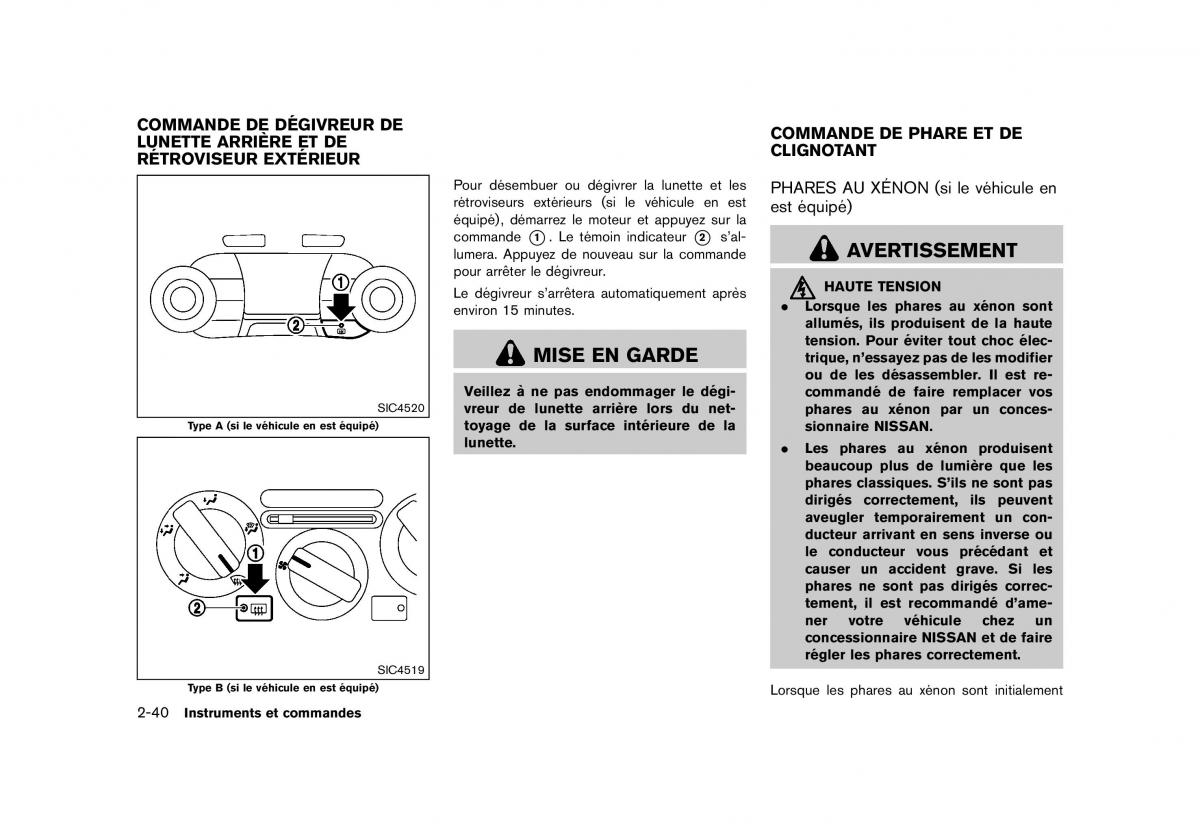 Nissan Juke FL manuel du proprietaire / page 124