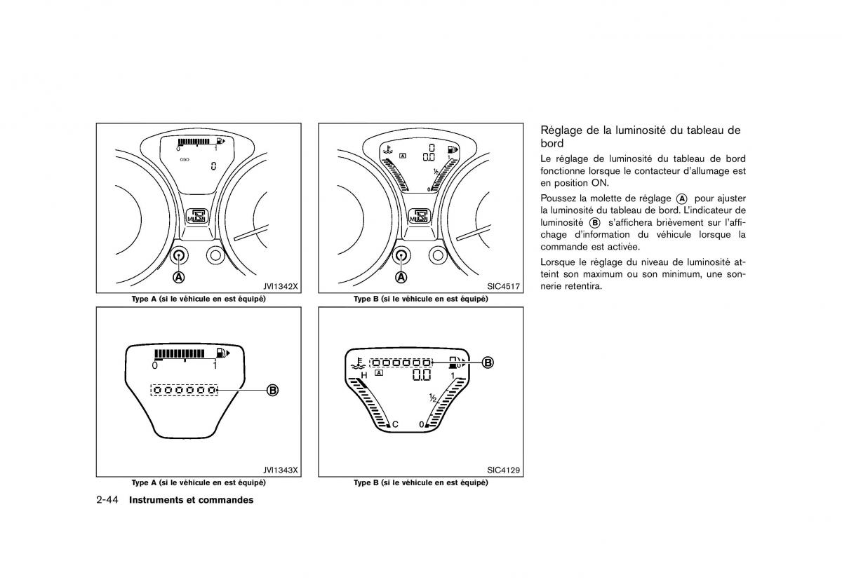 Nissan Juke FL manuel du proprietaire / page 128