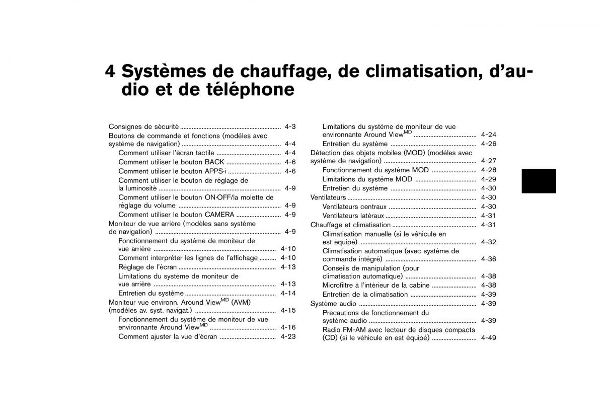 Nissan Juke FL manuel du proprietaire / page 171