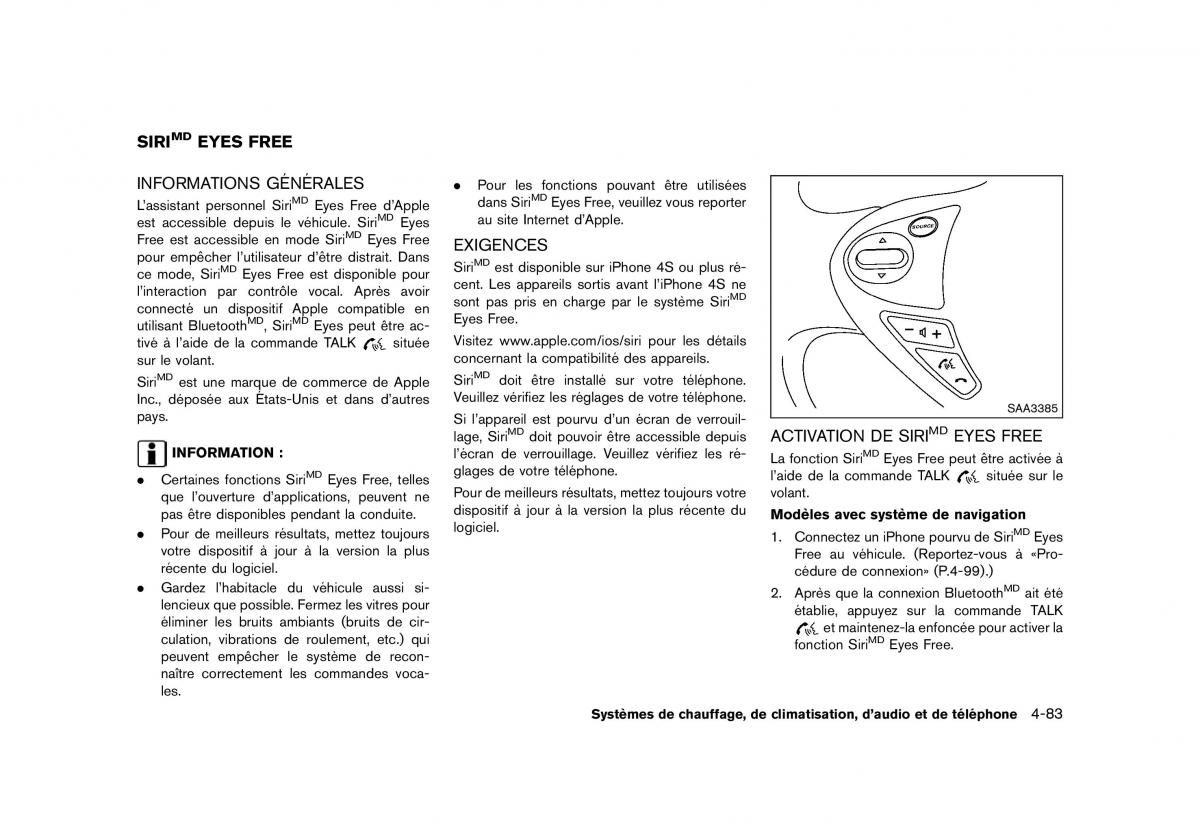 Nissan Juke FL manuel du proprietaire / page 253