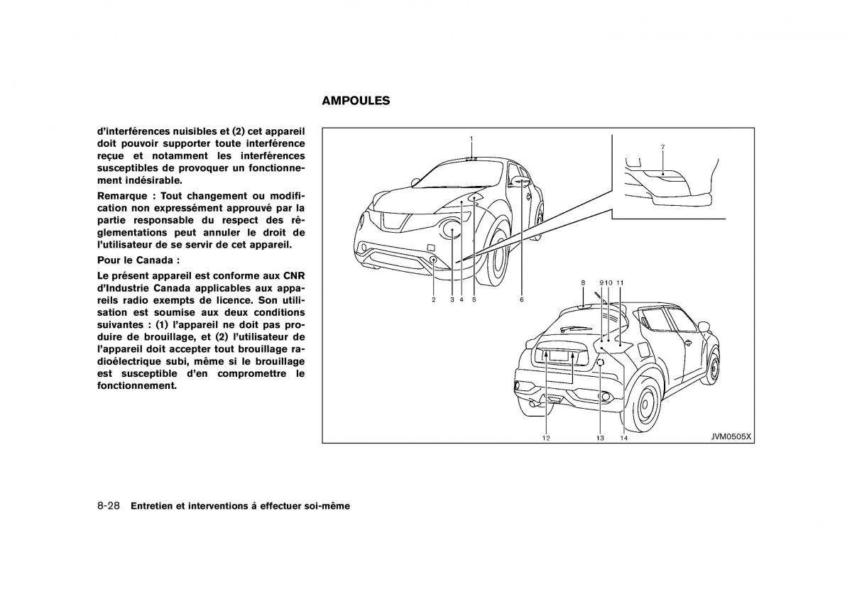 Nissan Juke FL manuel du proprietaire / page 386