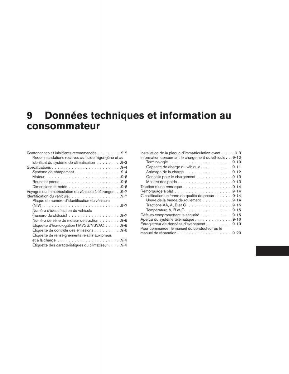 Nissan Leaf manuel du proprietaire / page 418