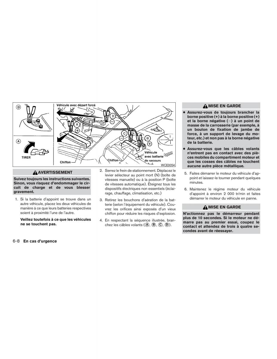 Nissan Maxima VI 6 A34 manuel du proprietaire / page 244