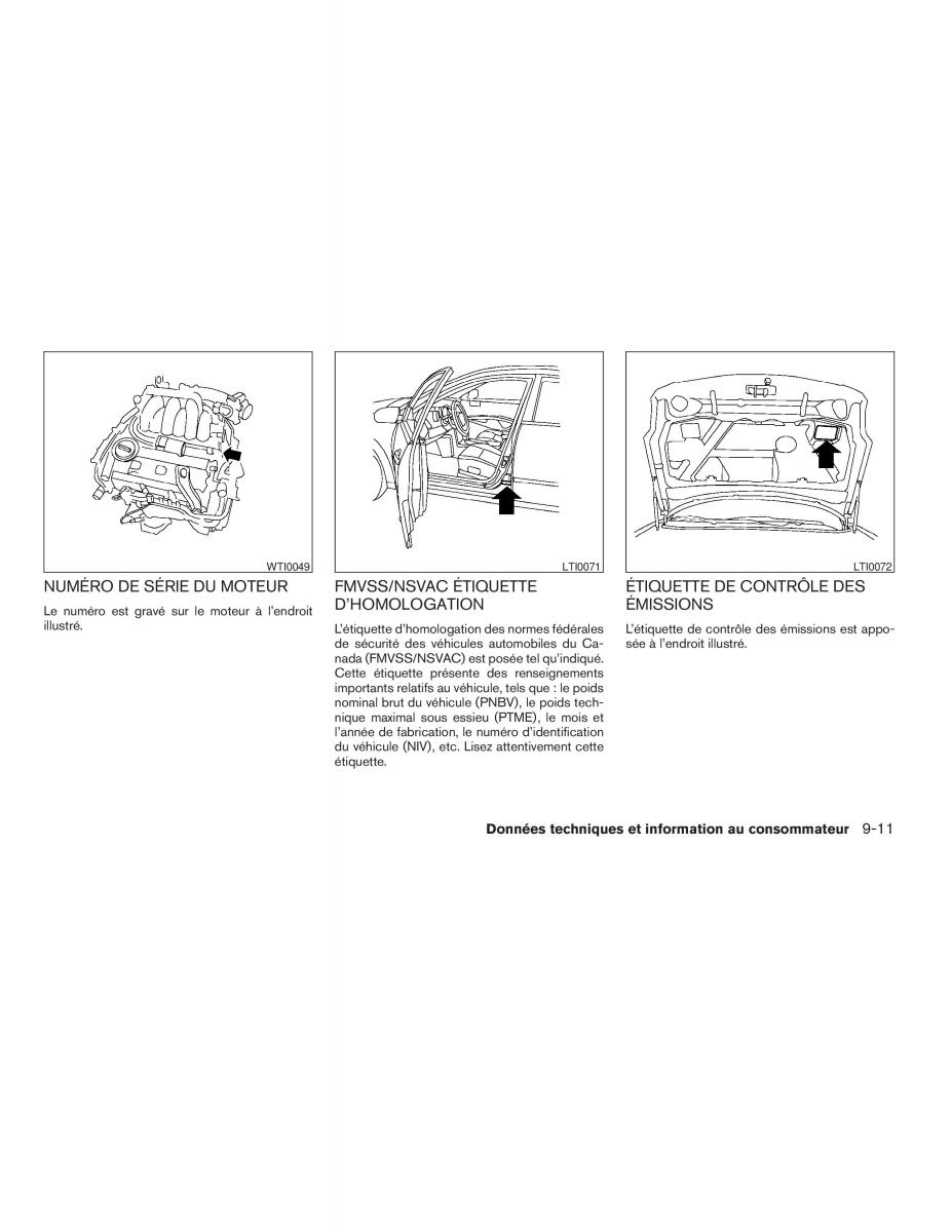 Nissan Maxima VI 6 A34 manuel du proprietaire / page 319