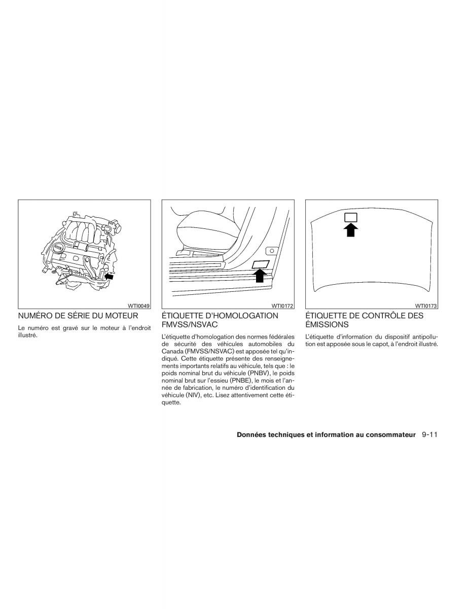 Nissan Maxima VII 7 A35 manuel du proprietaire / page 462