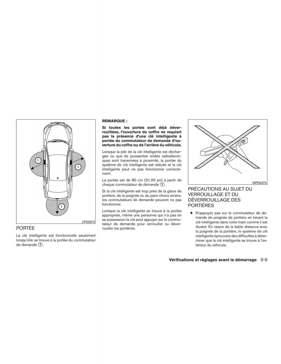 Nissan Maxima VIII 8 A36 manuel du proprietaire / page 172