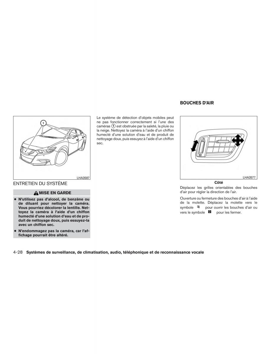 Nissan Maxima VIII 8 A36 manuel du proprietaire / page 229