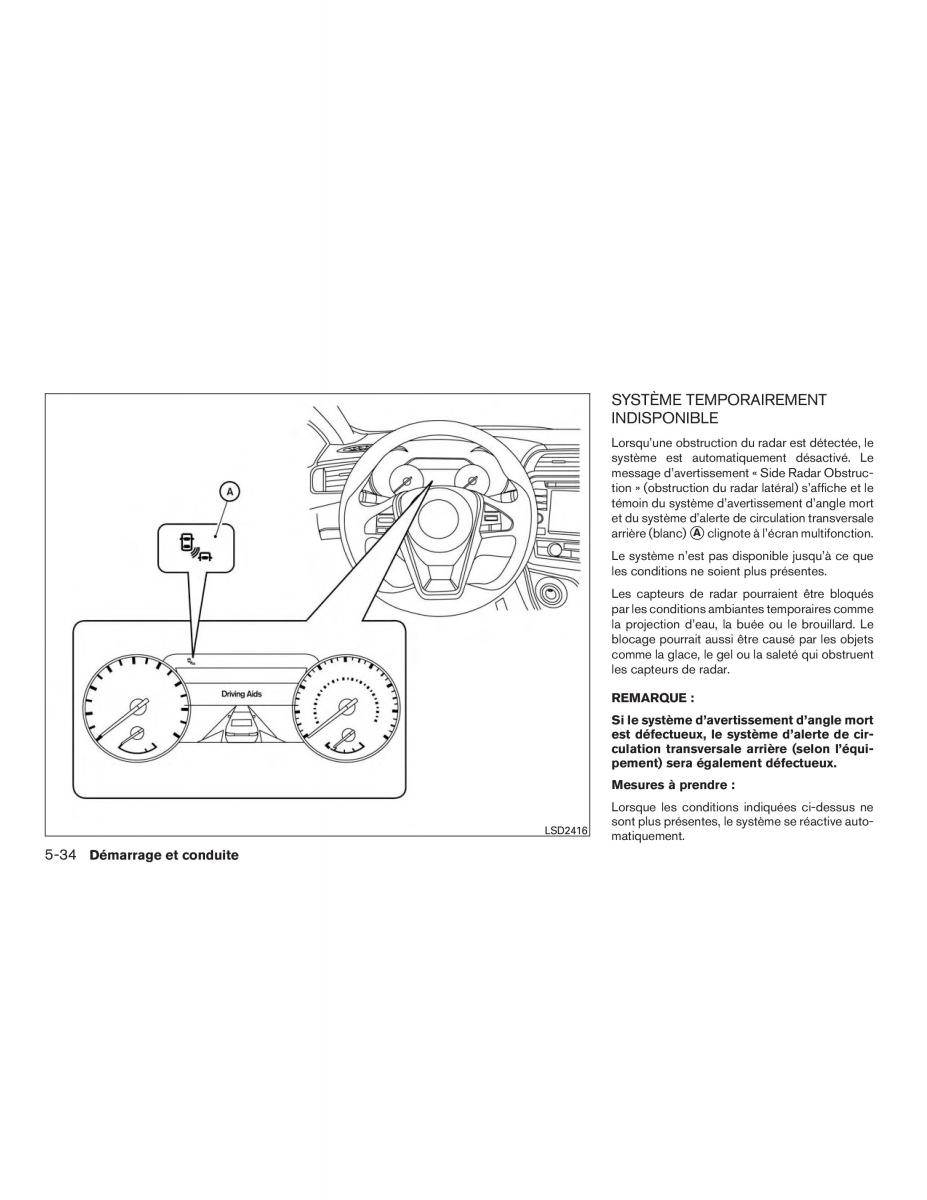 Nissan Maxima VIII 8 A36 manuel du proprietaire / page 271