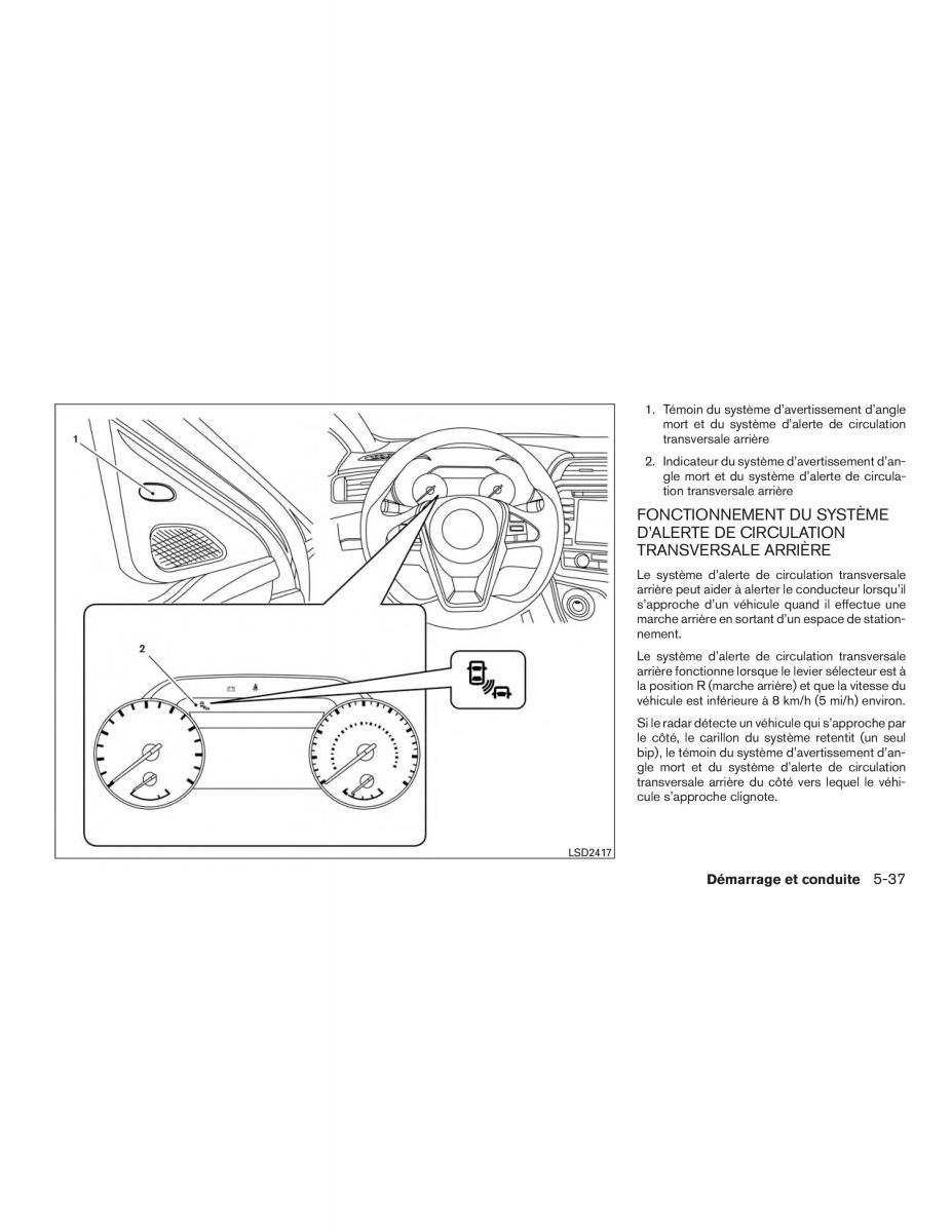 Nissan Maxima VIII 8 A36 manuel du proprietaire / page 274