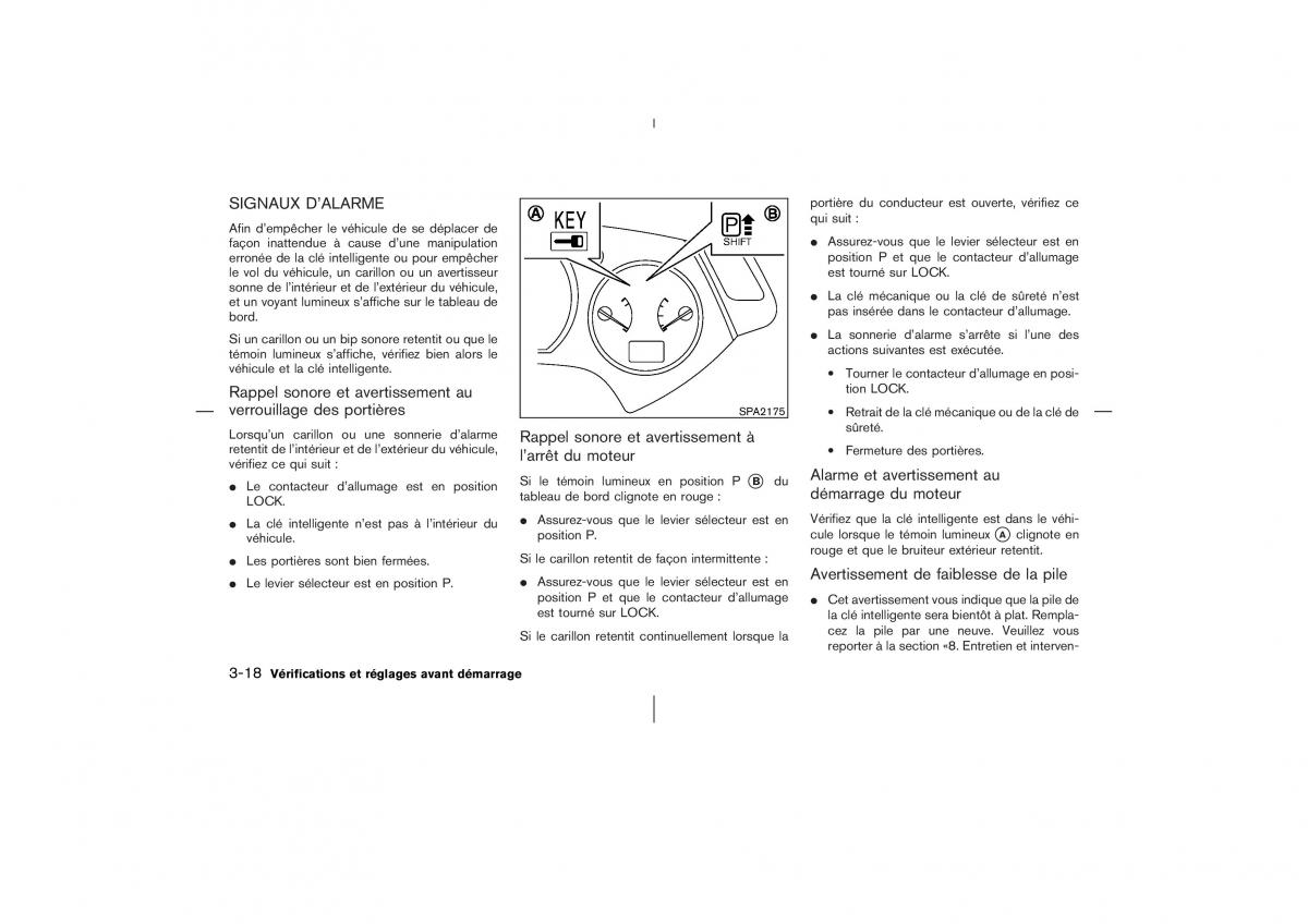 Nissan Murano Z50 manuel du proprietaire / page 153