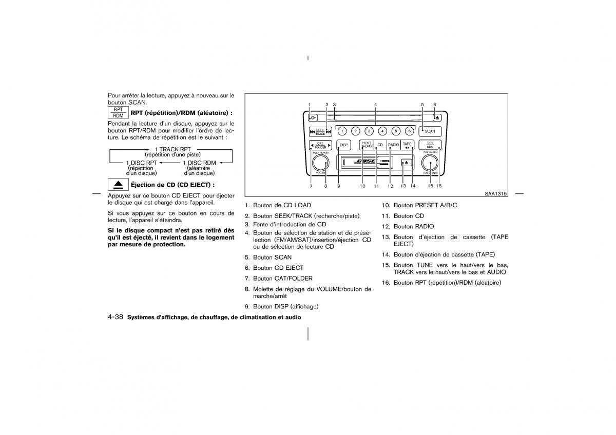 Nissan Murano Z50 manuel du proprietaire / page 211