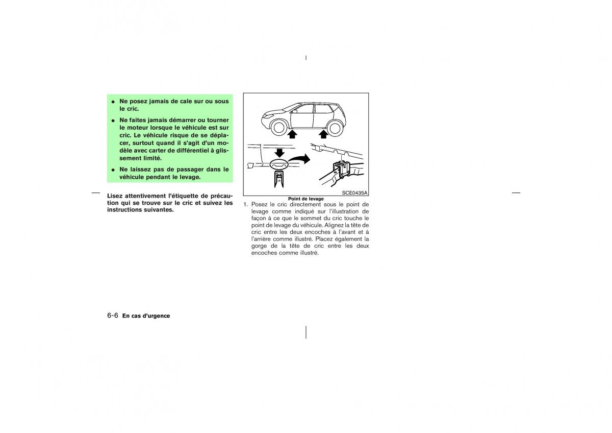 Nissan Murano Z50 manuel du proprietaire / page 269