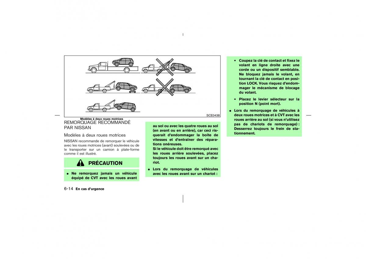 Nissan Murano Z50 manuel du proprietaire / page 277