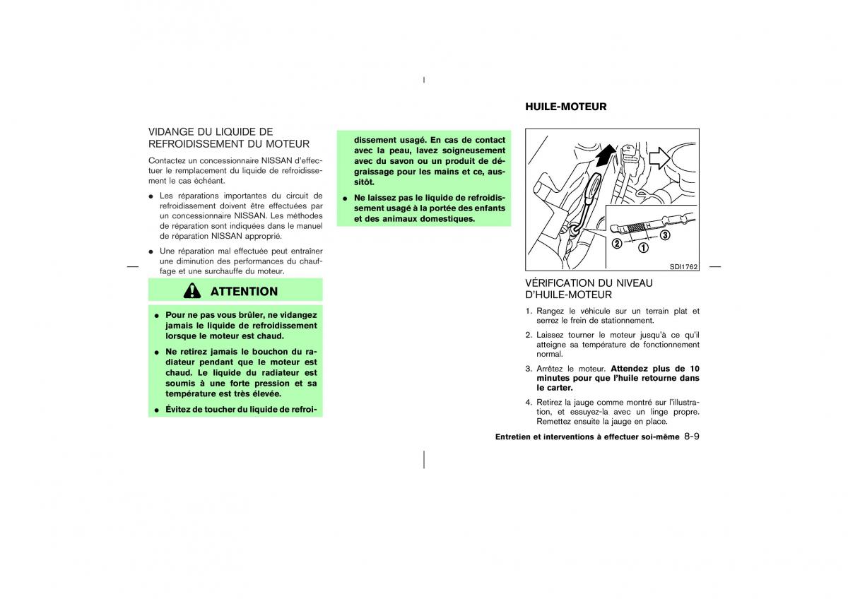 Nissan Murano Z50 manuel du proprietaire / page 298