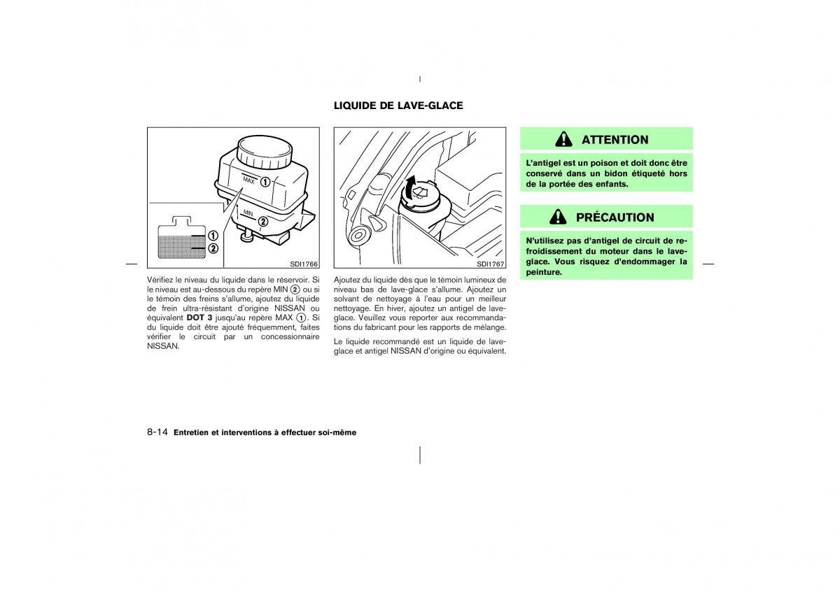 Nissan Murano Z50 manuel du proprietaire / page 303