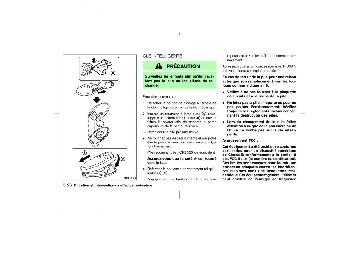 Nissan Murano Z50 manuel du proprietaire / page 315