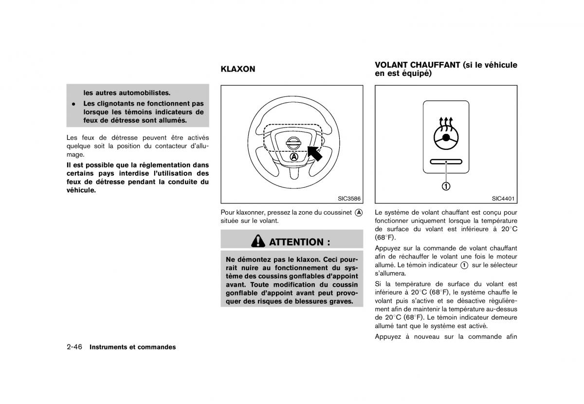 Nissan Murano Z51 manuel du proprietaire / page 144