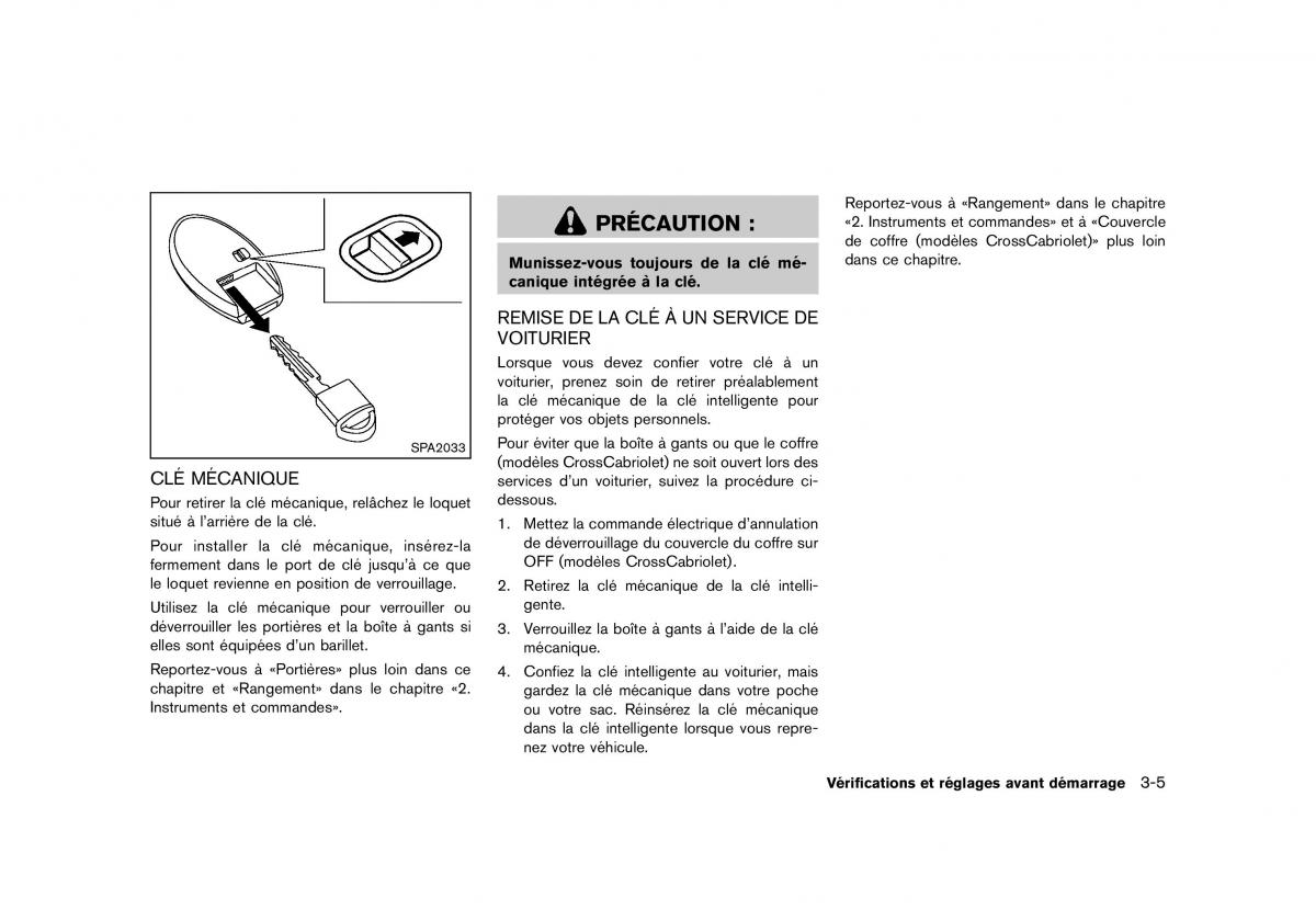 Nissan Murano Z51 manuel du proprietaire / page 177